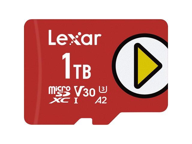Lexar PLAY 1TB UHS-I V30 A2 microSDXC Memory Card
