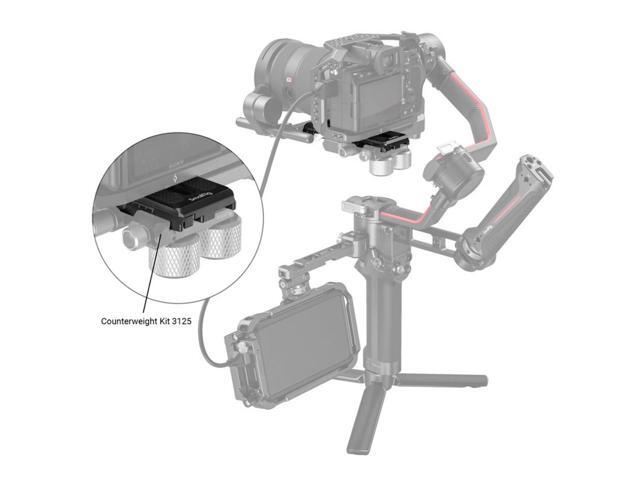 SmallRig Manfrotto-Style Quick Release Plate for DJI RS 2 / RSC 2 / Ronin-S / RS 3 / RS 3 Pro / RS 4 / RS 4 Pro Gimbals