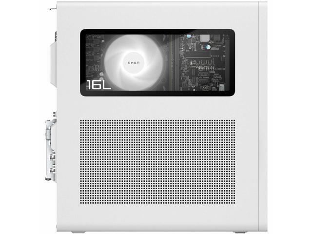 HP - OMEN 16L Gaming Desktop TG03-0010 - AMD Ryzen 5 8400F - 8GB DDR5 - 512GB SSD - NVIDIA GeForce RTX 3050 8GB GDDR6 - White - image 11