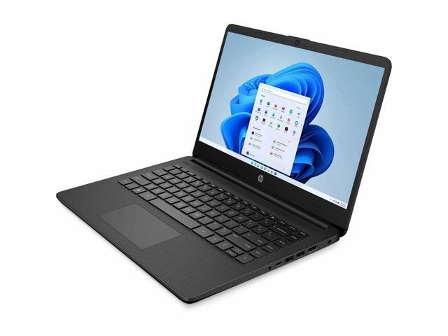 HP 14-dq3230nr 14' HD Touchscreen Laptop, Intel Celeron N4500 1.1GHz, 4GB RAM, 64GB eMMC, Windows 11 Home S Mode, Pale Gold/Natural Silver