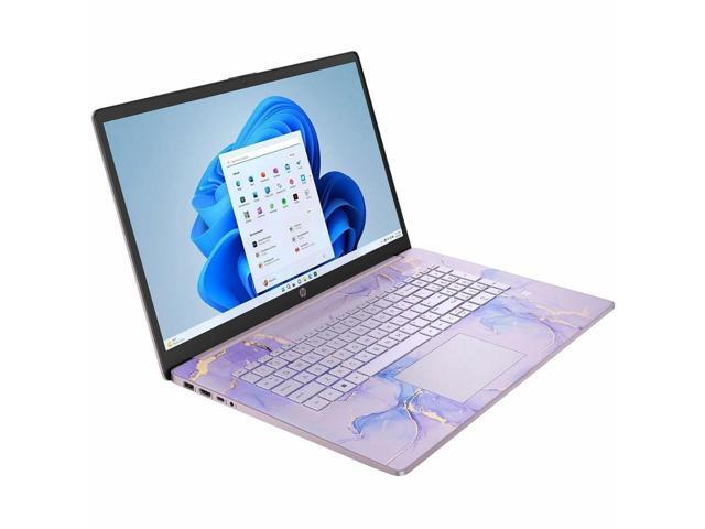 HP 17-cn0513nr 17.3' HD+ Laptop, Intel Celeron N4500 1.1GHz, 4GB RAM, 256GB SSD, Windows 11 Home, Winter Lavender/Natural Silver