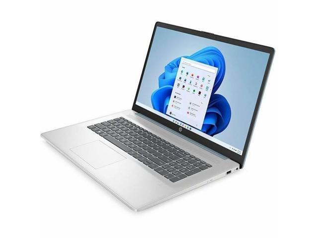 HP 17-cn0512nr 17.3' HD+ Laptop, Intel Celeron N4500 1.1GHz, 4GB RAM, 256GB SSD, Windows 11 Home, Moonlight Blue