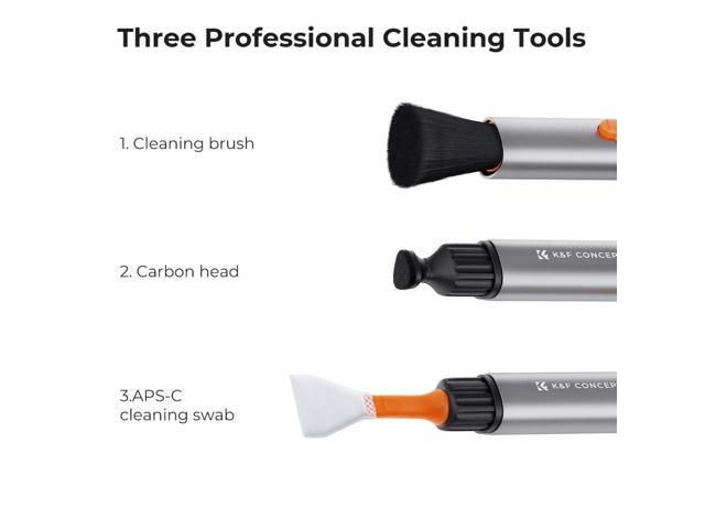 K & F Concept Versatile Switch Cleaning Pen Kit with 6x APS-C Sensor Cleaning Swab
