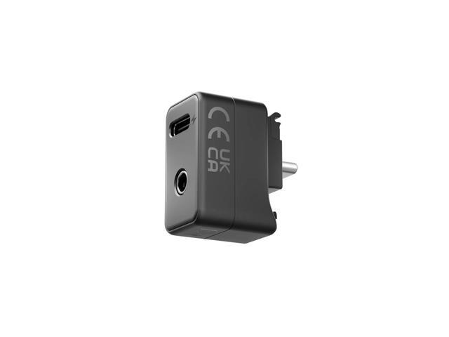 Insta360 Microphone Adapter for X5 Action Camera, Black