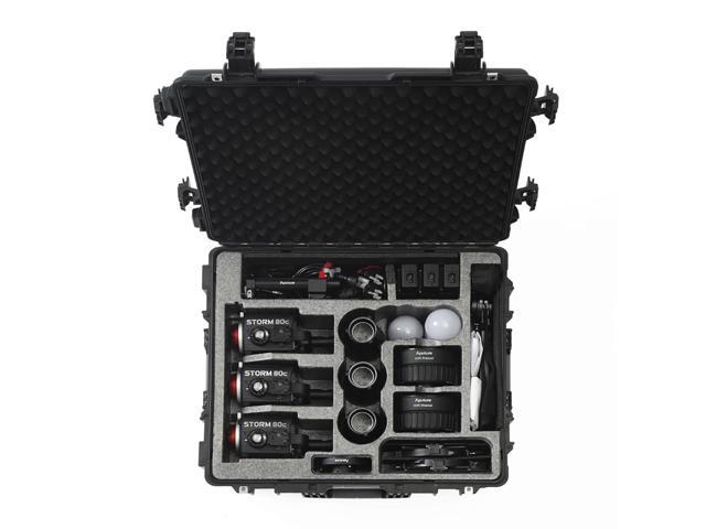 Aputure STORM 80c 80W Compact Point Source BLAIR-CG LED Video 3-Light Kit