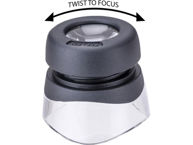 Carson LH-30 VersaLoupe 10x Power Focusing Loupe Magnifier