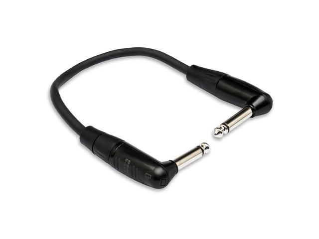 Hosa Technology Pro 18' Guitar Patch Cable, REAN Right-Angle to Right-Angle