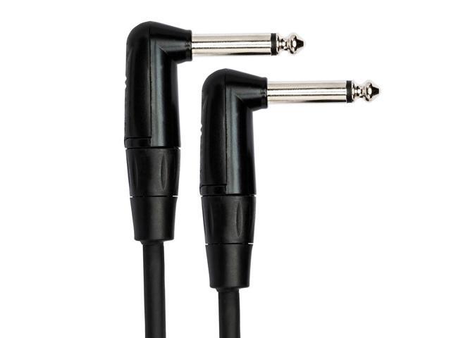 Hosa Technology Pro 18' Guitar Patch Cable, REAN Right-Angle to Right-Angle