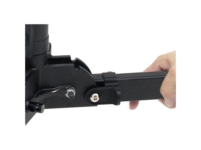 Kupo 20' Master Raiser C-Stand with Sliding Leg, 78' Maximum Extension, 22lbs Load Capacity, Black
