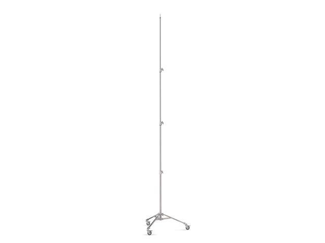 Avenger High 14.10' Roller Stand 43 with Low Base, 4 Sections, 3 Risers, Steel