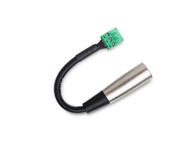 Hosa Technology 6' Low-Voltage PHX3F to XLR3M Adapter