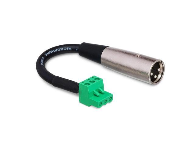 Hosa Technology 6' Low-Voltage PHX3F to XLR3M Adapter