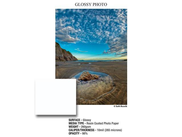 Ilford GALERIE Prestige Glossy Photo Inkjet Paper, 260 gsm, 4x6', 100 Sheets