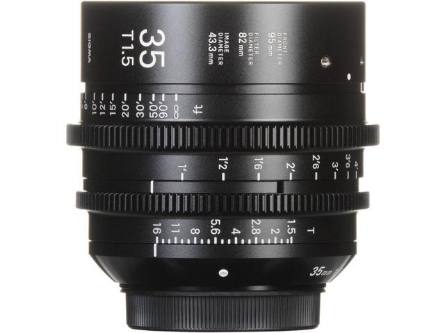 Sigma 35mm T1.5 FF High-Speed Prime Lens for Sony E, Feet