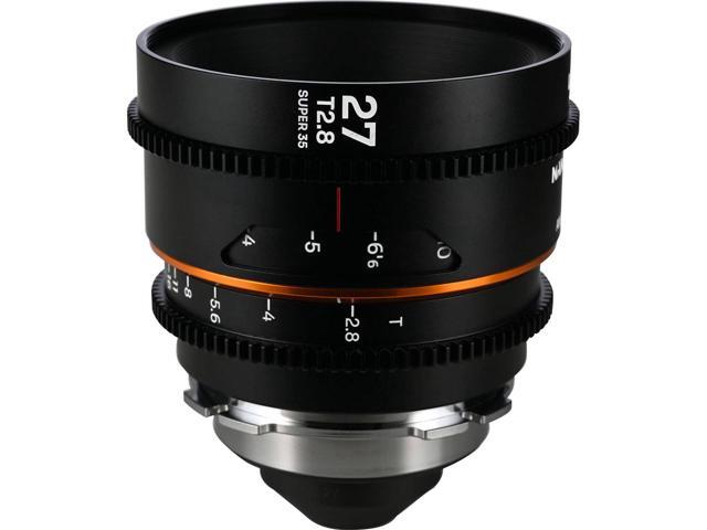 Venus Laowa Nanomorph S35 Prime 3-Lens Bundle with 35mm, 50mm T2.4 and 27mm T2.8 Anamorphic Lens for PL Mount/Canon EF, Amber Flare
