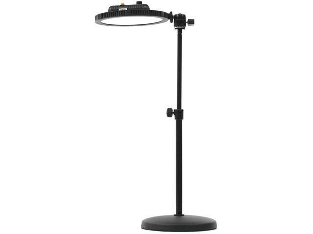 Ikan Homestream Video Kit #4 with 2x Desktop Lights, Pull-Up Green Screen & Podcast Microphone