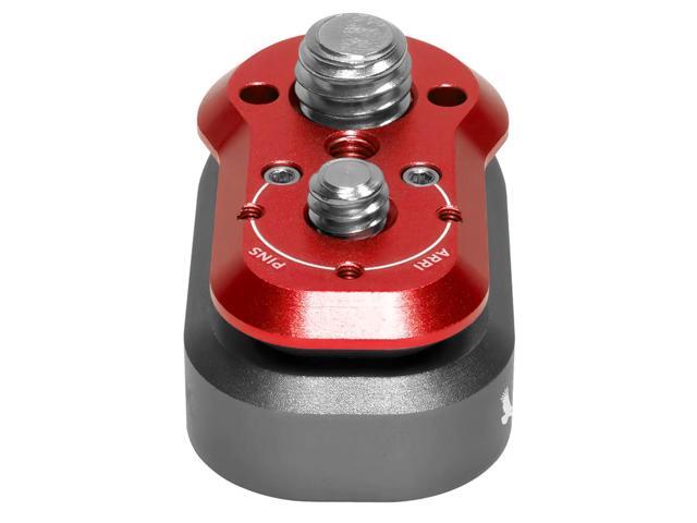 Kondor Blue Mini Lock Quick Release Plates for Professional Camera Workflows (Cardinal Red)