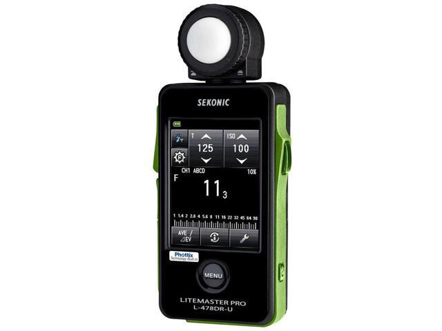 Sekonic LiteMaster Pro L-478DR-U-PX Series Light Meter for Phottix Strato II System