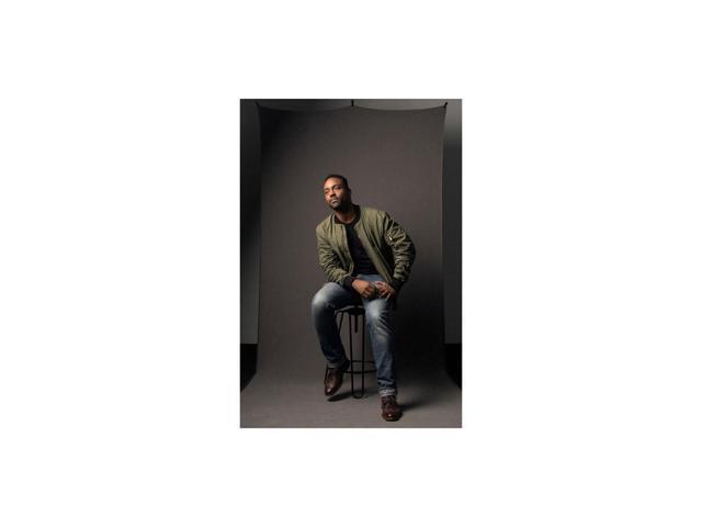 Westcott X-Drop Wrinkle-Resistant Backdrop, Rich Black Sweep, 5' x 12'
