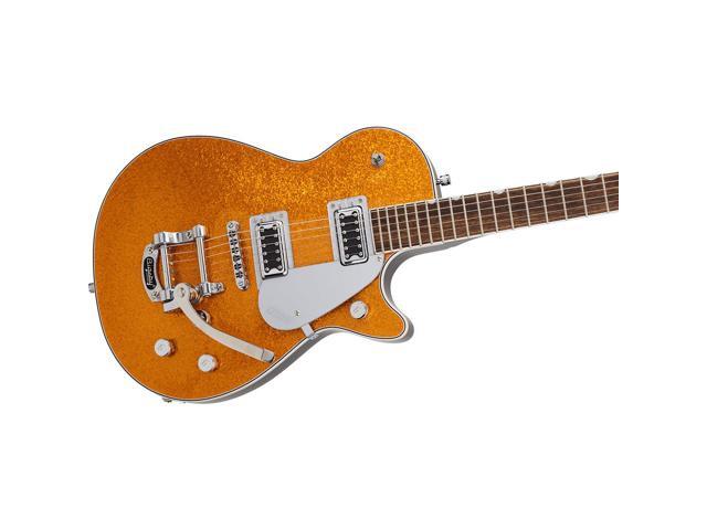 Gretsch G5230T Electromatic Jet FT Series Electric Guitar with Bigsby, Gold Sparkle