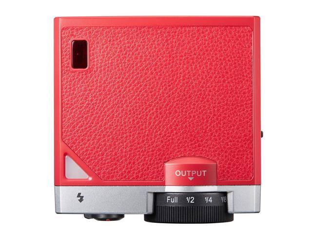 Flashpoint FlashBack Lux Junior Retro Camera Flash (Red), Godox Lux Junior