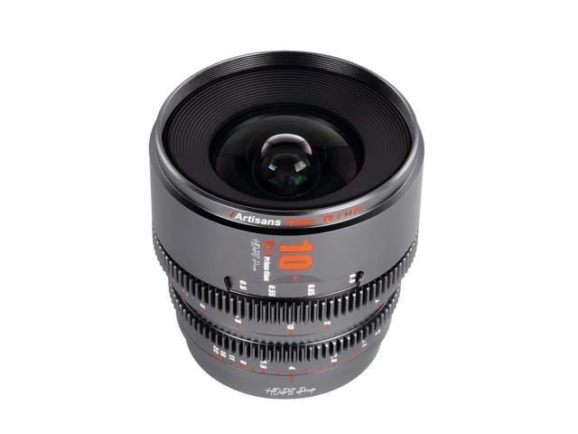 7artisans 7Artisans Hope Series 10mm T2.1 Cinema Lens for Canon EOS-R Mount, Titanium Gray