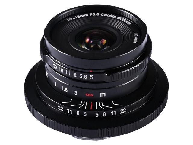 Venus Laowa 15mm f/5 Cookie Pancake Lens for L Mount, Black