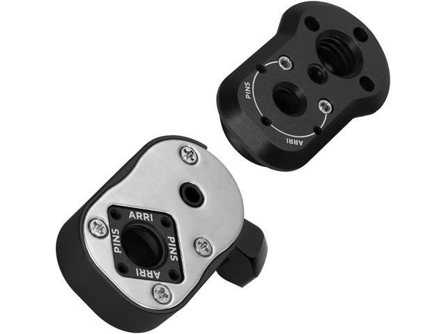 Kondor Blue Mini Lock Quick Release Plates for Professional Camera Workflows (Raven Black)