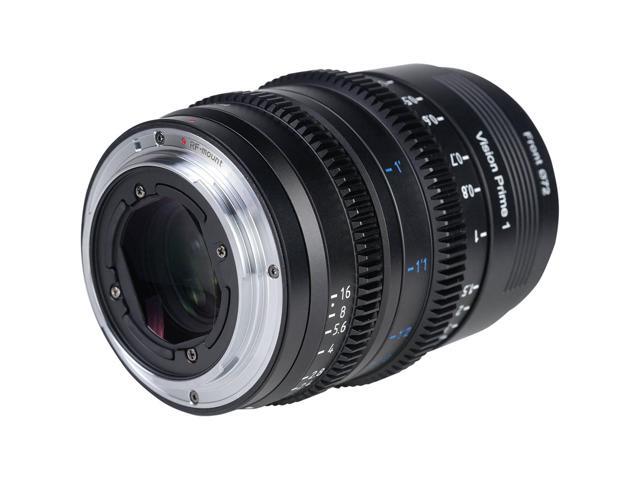 Sirui Vision Prime 1 Series 35mm T1.4 Full Frame Cine Lens (Native E mount, Black Color, Z/RF/L Mount Adapter)