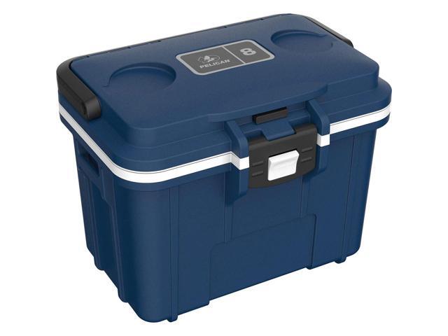 Pelican8QT Lunchbox Cooler Midnight Blue/WHT