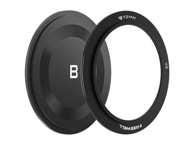 Freewell 72mm Adapter Ring with Back Cap for V2 Hybrid VND/CPL Magnetic Filter System