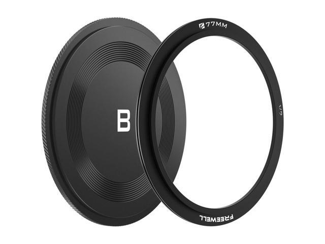 Freewell 77mm Adapter Ring with Back Cap for V2 Hybrid VND/CPL Magnetic Filter System