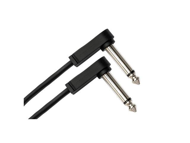 Flat Guitar Patch Cable, MoldeFlat guitar cable 18in