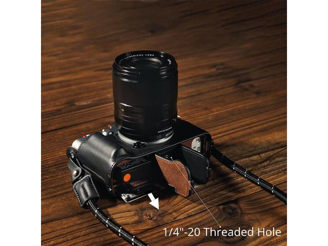 SmallRig Leather Half Case Kit for Fujifilm X-E5 Camera, Black