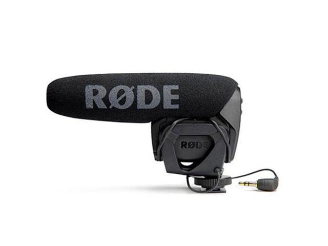 Rode VideoMic Pro Compact Shotgun Microphone, 200 Ohms - Bundle - with Deadcat VMP Furry Wind Cover for VideoMicPro