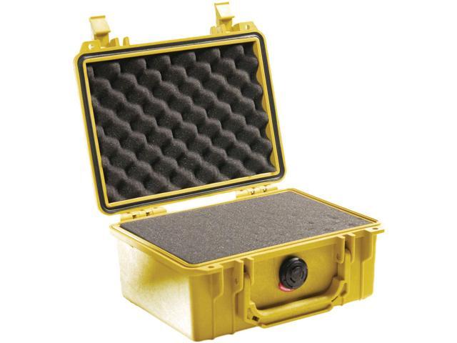 Pelican 1150 Watertight Hard Case with Foam Insert - Yellow