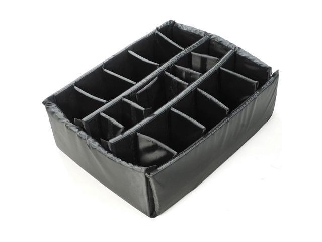 Pelican 1600 Watertight Hard Case with Dividers - Black