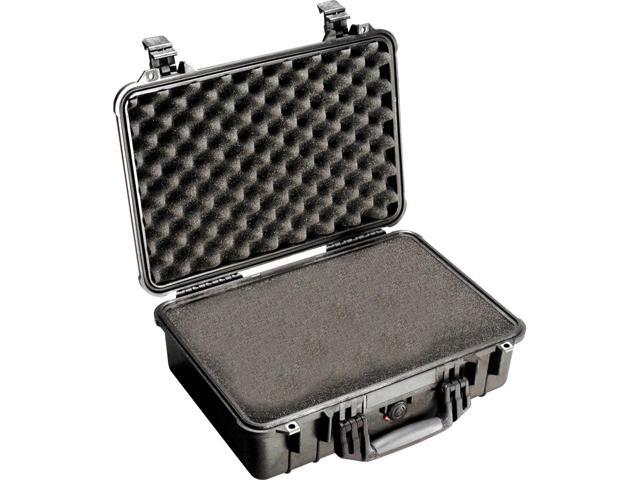 Pelican 1500 Watertight Hard Case with Foam Insert, Black