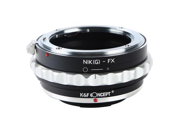 K & F Concept Nikon G/F/AI/AIS/D Lenses to Fuji X Lens Mount Adapter