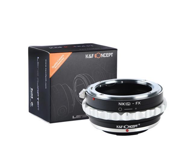 K & F Concept Nikon G/F/AI/AIS/D Lenses to Fuji X Lens Mount Adapter