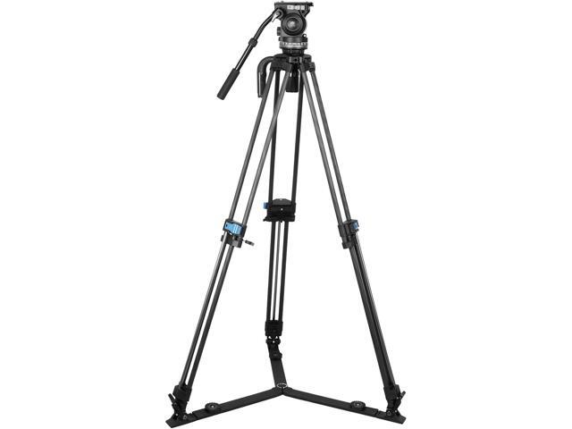 Sirui SQ75 3-Section Heavy-Duty Carbon Fiber Rapid-System Tripod with VHS10 Video Head