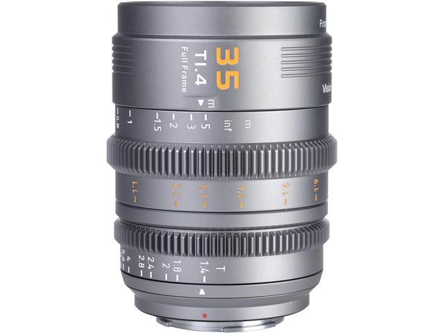 Sirui Sirui Vision Prime 1 Series 35mm T1.4 Full Frame Cine Lens (Native E mount, Metal Grey Color, Z/RF/L Mount Adapter)