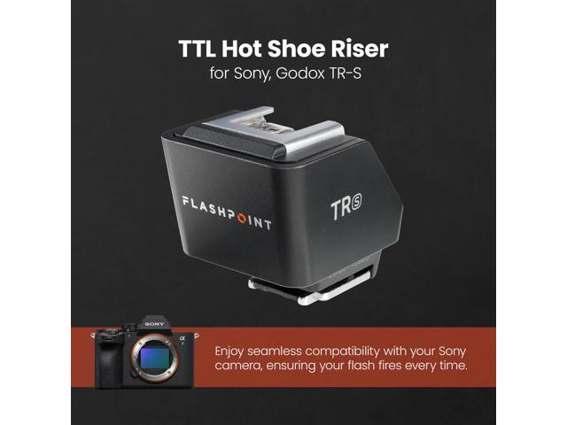 Flashpoint TTL Hot Shoe Riser for Sony, Godox TR-S