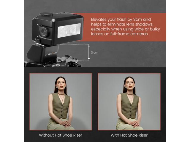 Flashpoint TTL Hot Shoe Riser for Sony, Godox TR-S