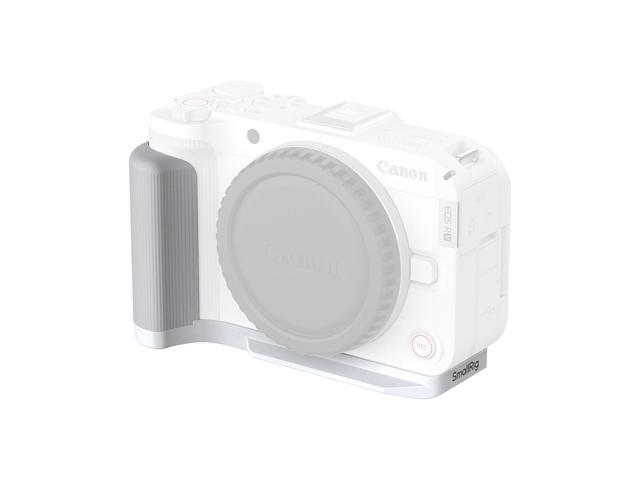 SmallRig L-Shape Mount Plate with Silicone Handle for Canon EOS R50 V Camera, White