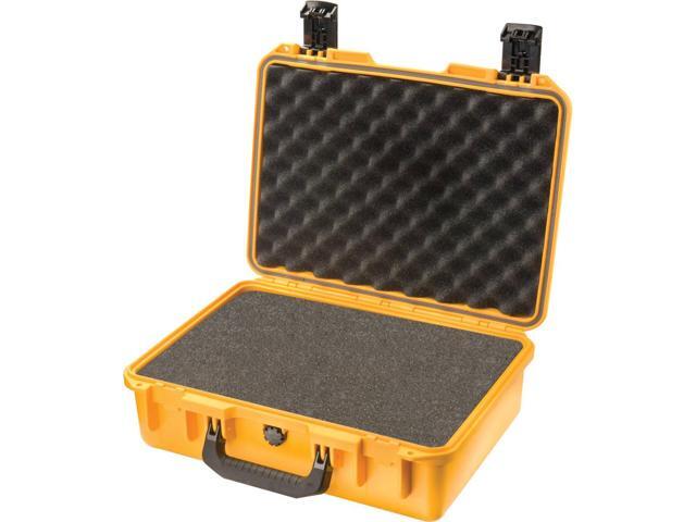 Pelican iM2300 Case, Watertight, Padlockable Case, with Multilayer Cubed Foam Interior, Yellow