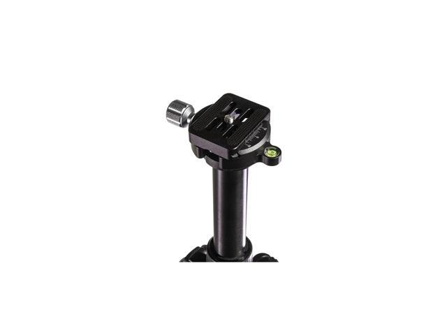 Tether Tools Rock Solid Arca Quick-Release Tripod Adapter with Mounting Plate, Black