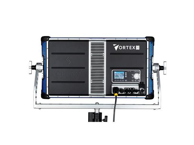Creamsource Vortex8 Soft 2x1 RRGBBW 650W LED Light with Yoke, Dome Diffuser and Hard Case