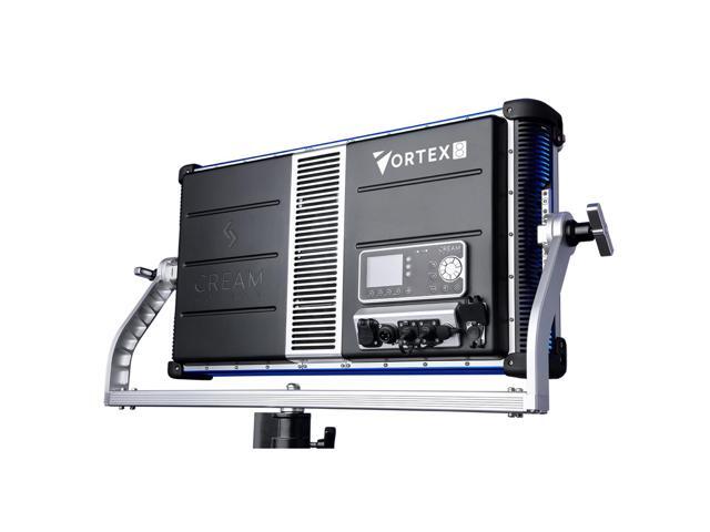 Creamsource Vortex8 Soft 2x1 RRGBBW 650W LED Light with Yoke, Dome Diffuser and Hard Case