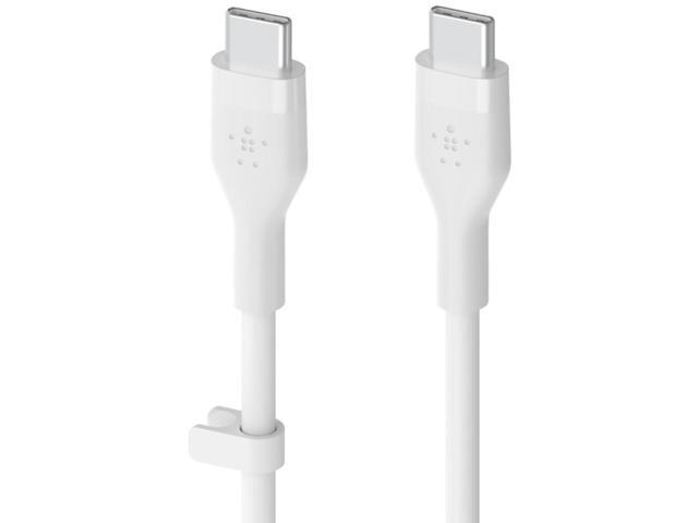 Belkin BoostCharge Flex 9.8' 60W USB-C to USB-C Cable, White